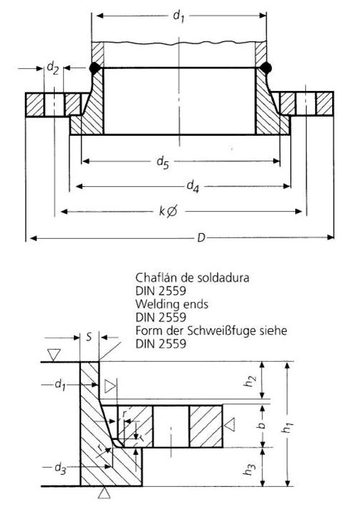 Shandong Hyupshin Flanges Co., Ltd, Flanges Manufacturer, Exporter, DIN2642 PN10 Flanges